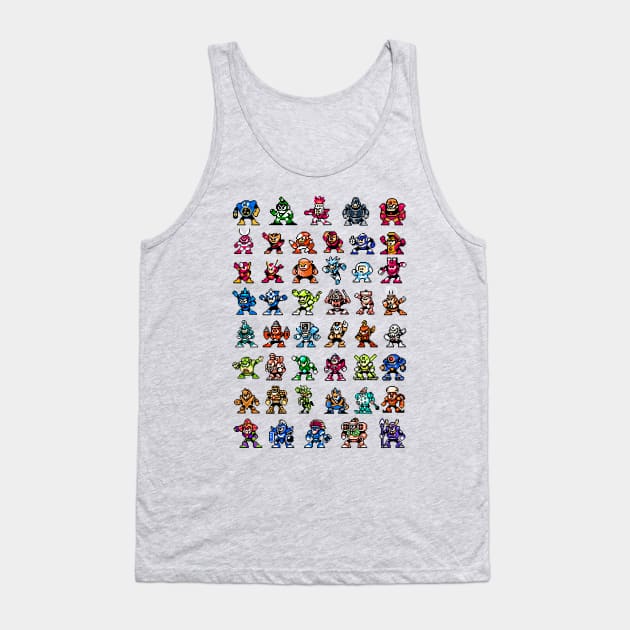 megaman 1-6 robot masters Tank Top by allysontx